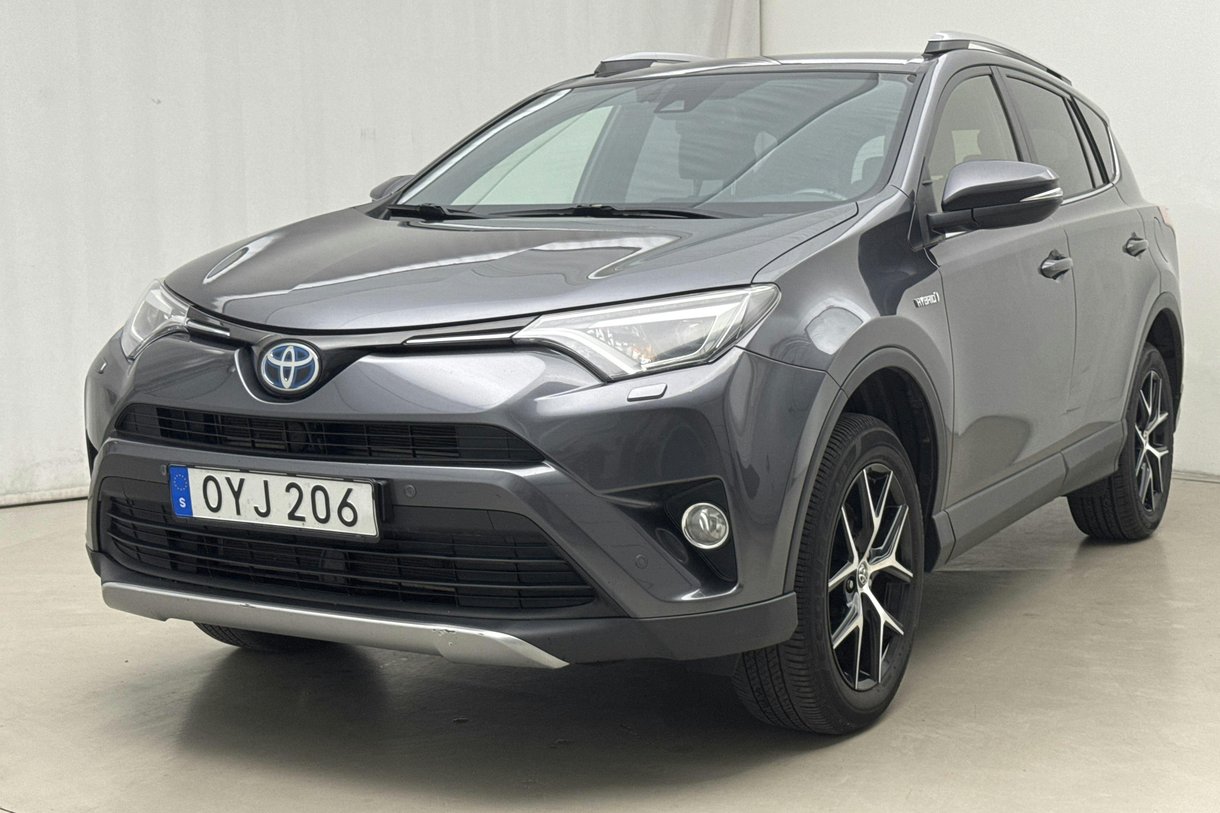 Toyota RAV4 2.5 HSD AWD (197hk) - 176 040 km - Automatyczna - Dark Grey - 2016