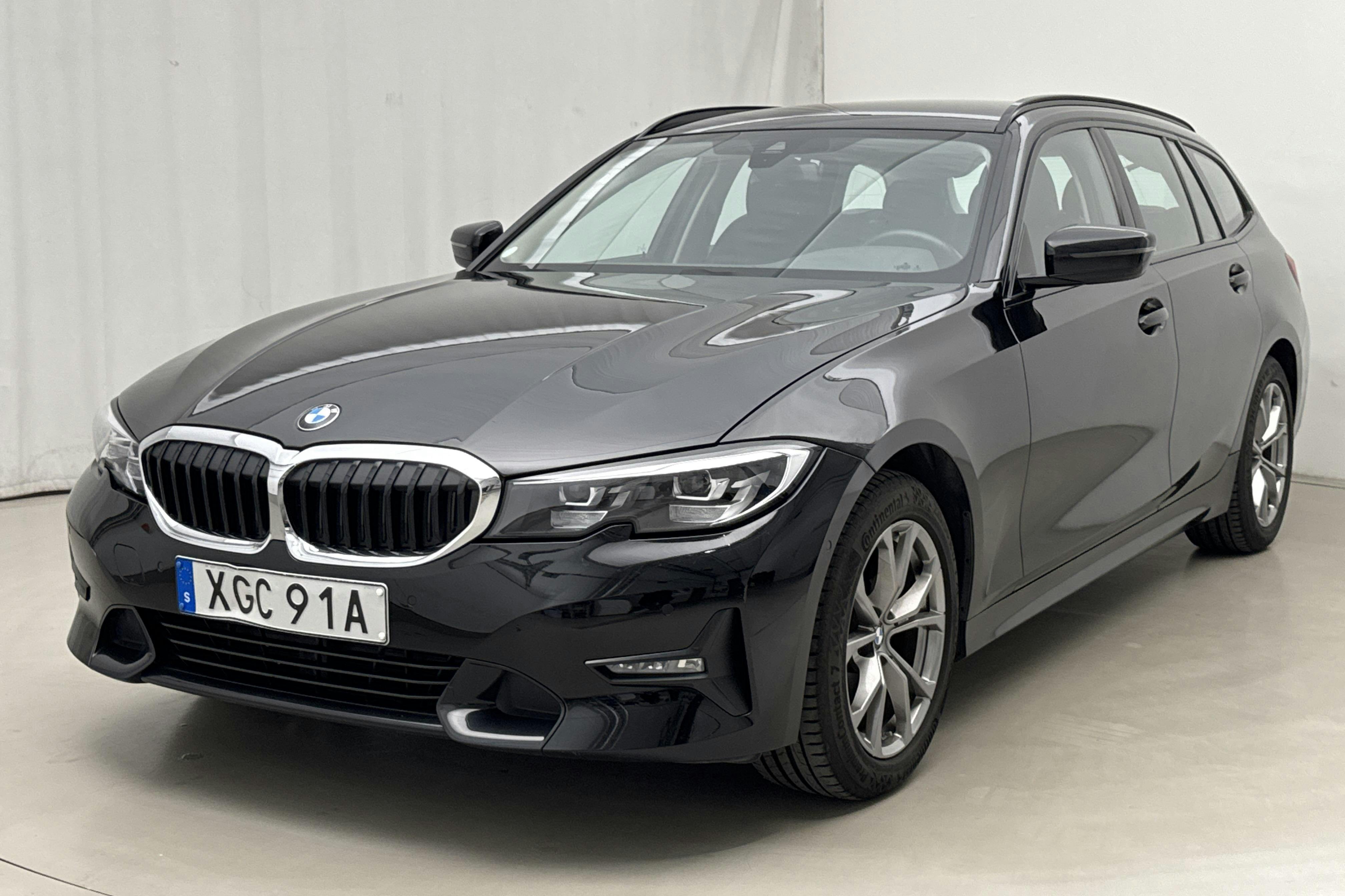 BMW 320d Touring, G21 (190hk+11hk) - 73 500 km - Automatic - black - 2021
