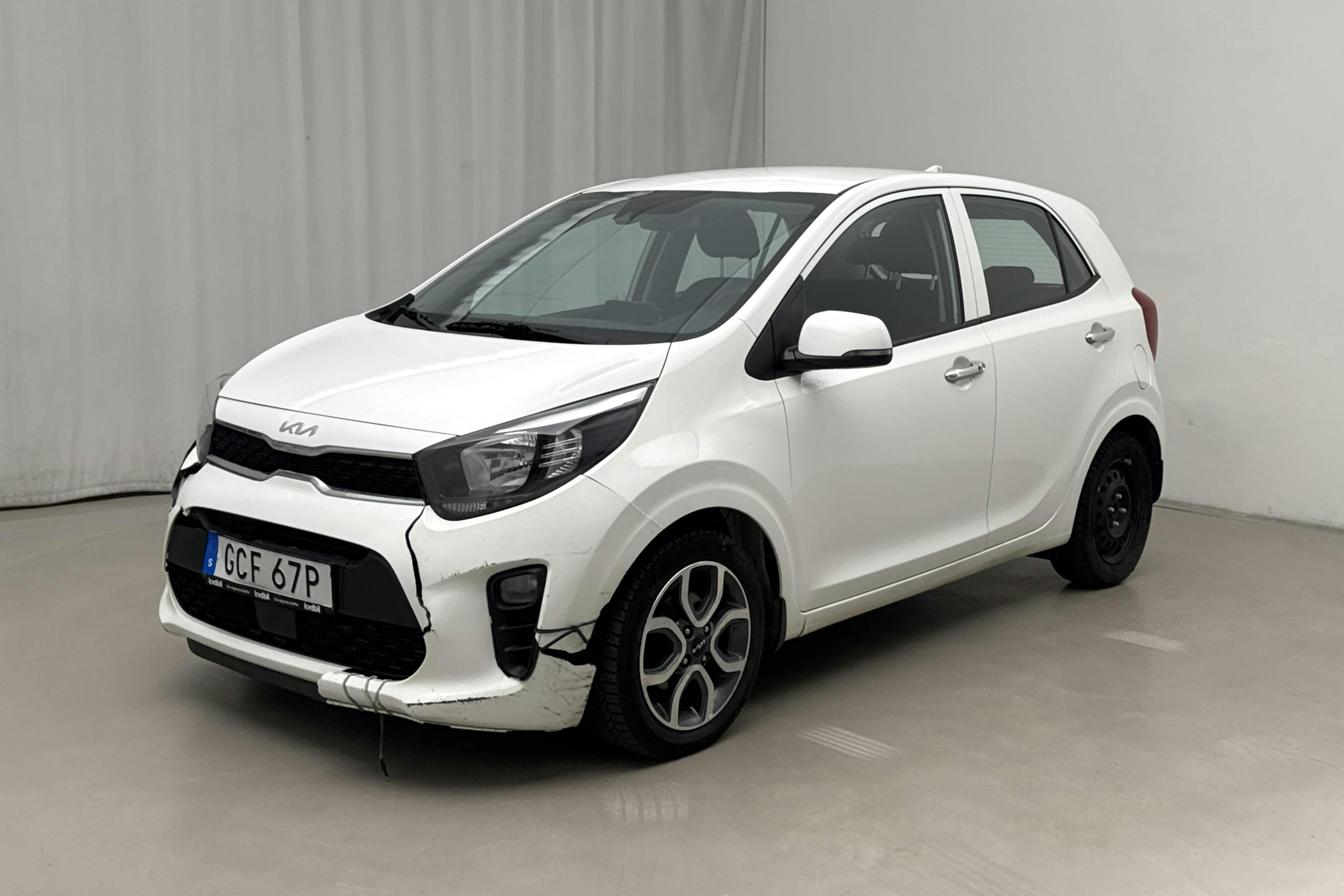 KIA Picanto 1.0 DPI (67hk) - 92 500 km - Manuaalinen - valkoinen - 2023