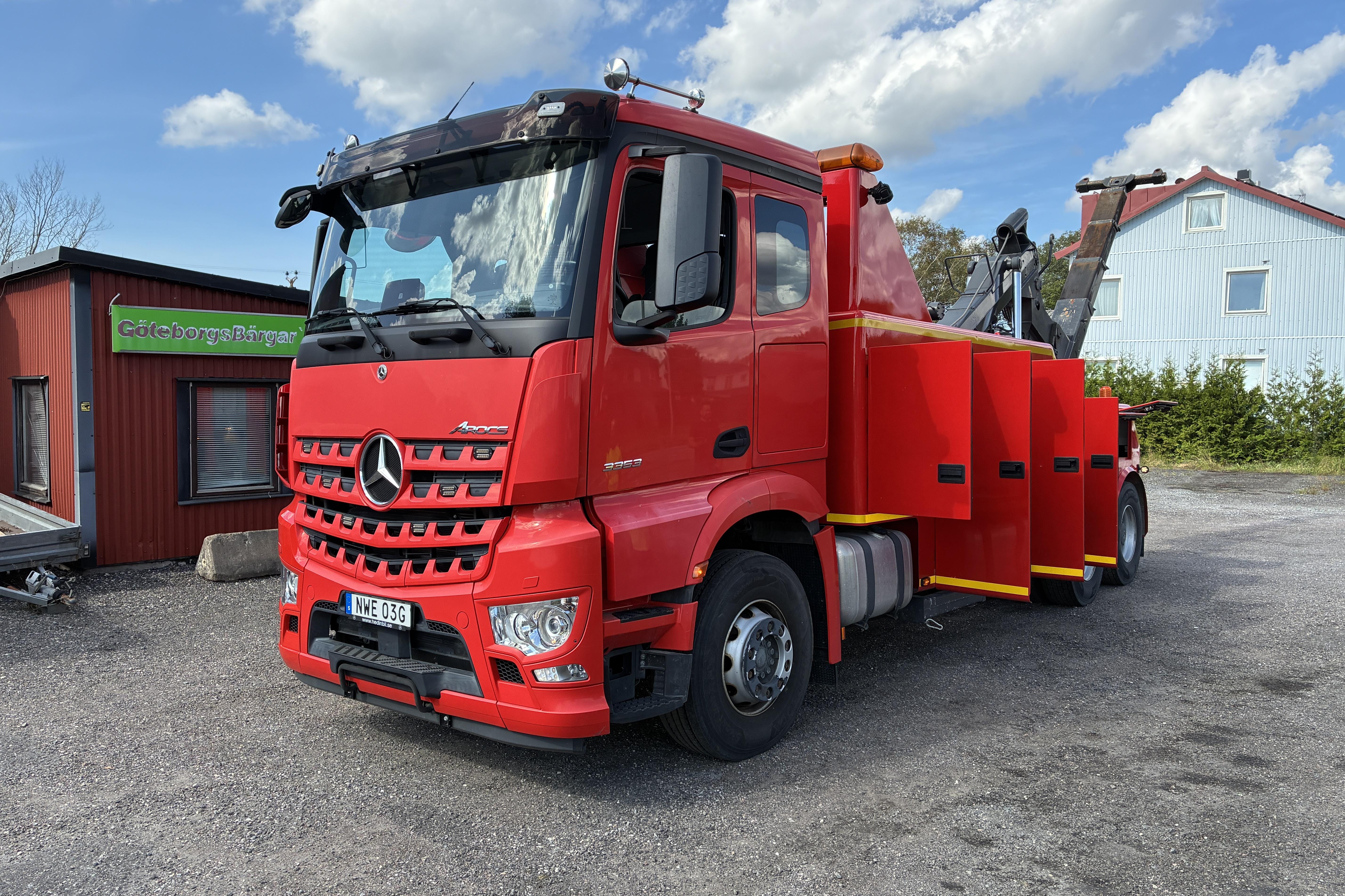 MERCEDES AROCS - 6 402 km - Automat - orange - 2020