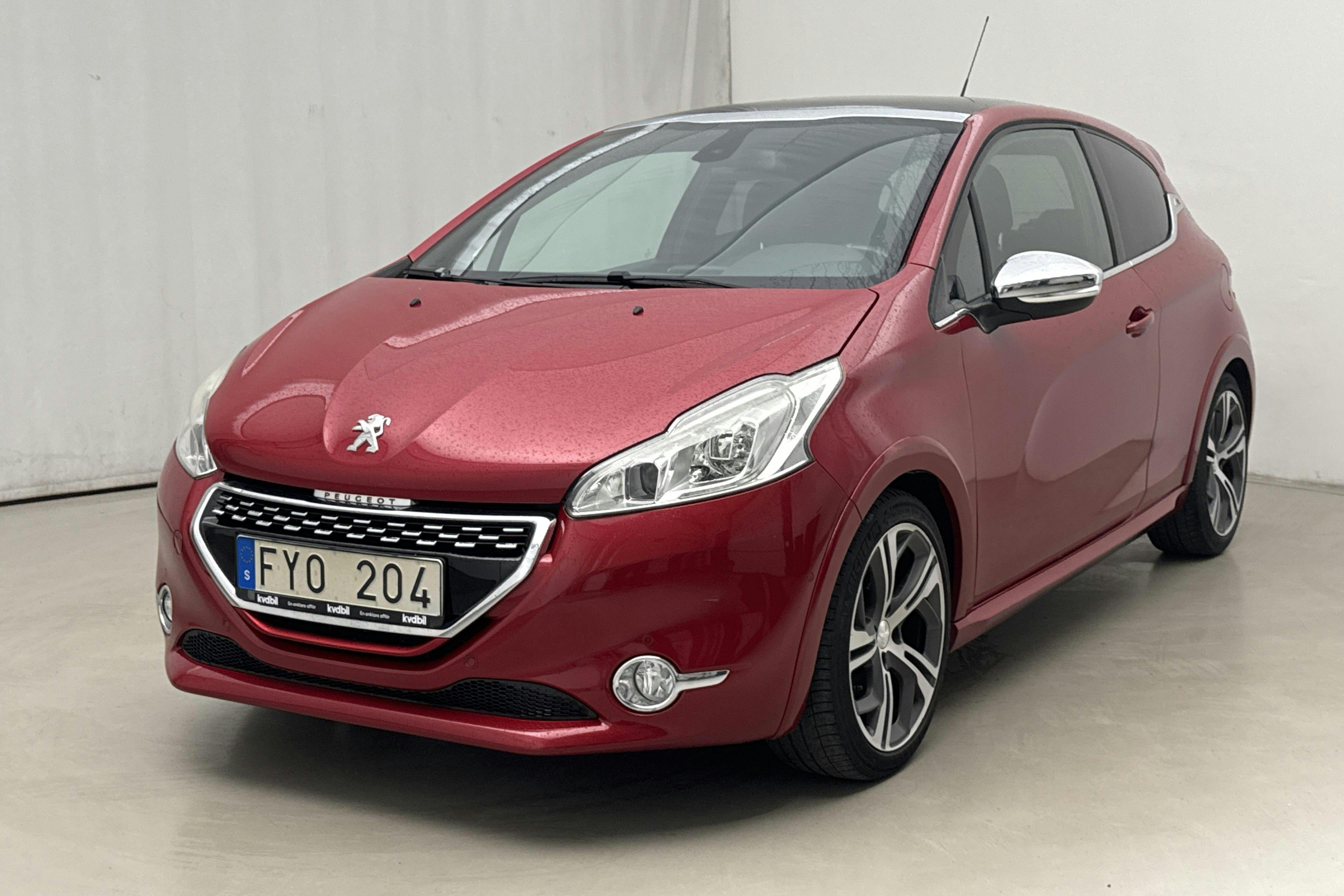 Peugeot 208 1.6 GTi 3dr (200hk) - 4 499 mil - Manuell - Dark Green - 2013