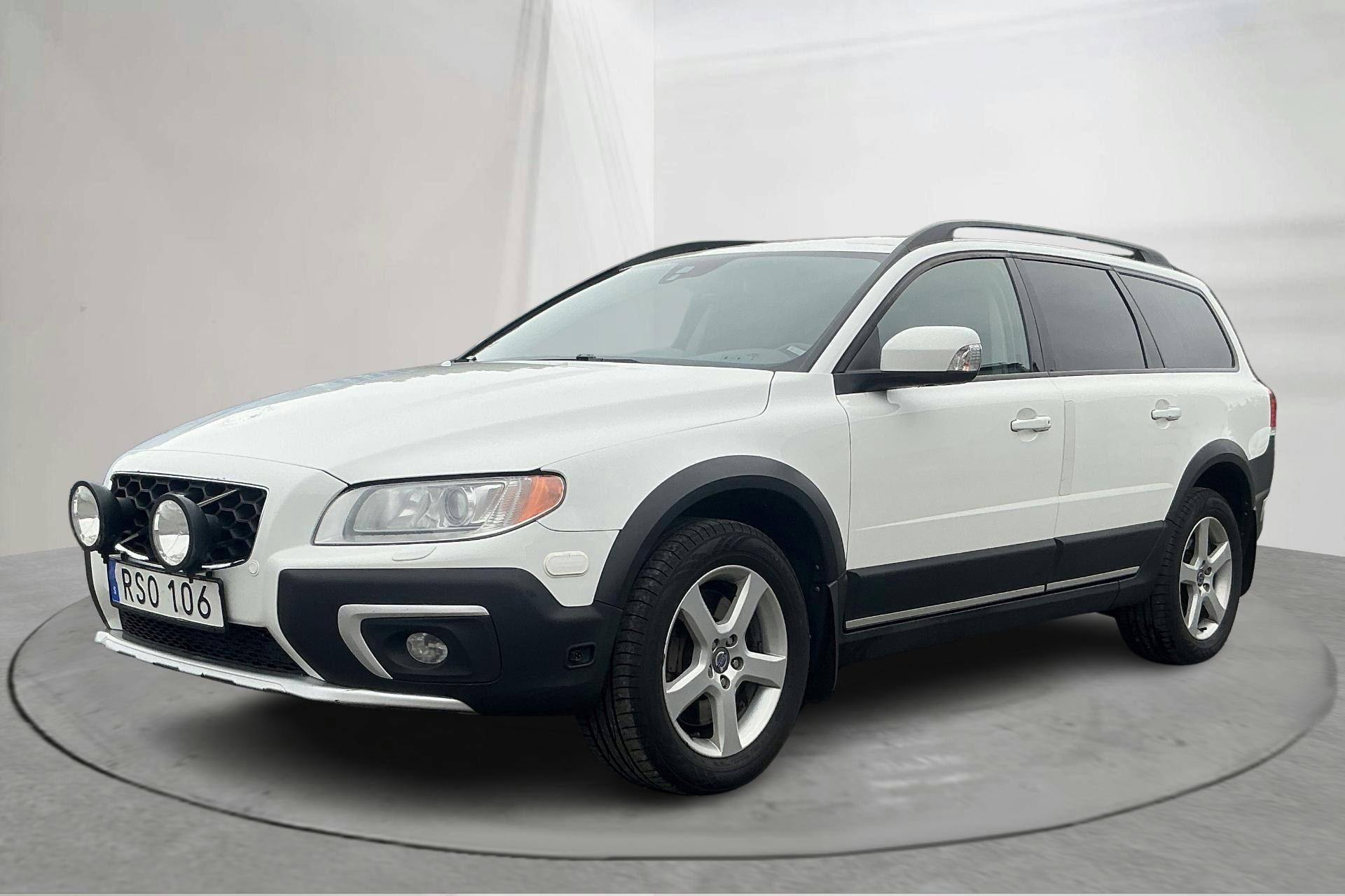 Volvo XC70 II D5 AWD (215hk) - 394 990 km - Automatic - white - 2014