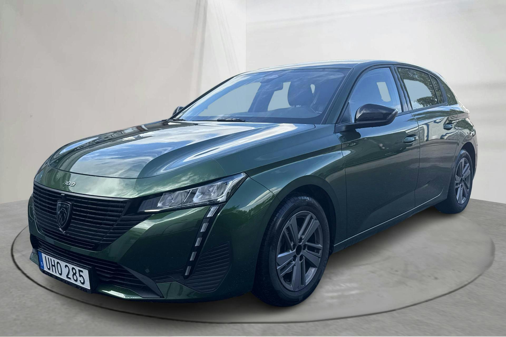 Peugeot 308 1.2 PureTech 5dr (130hk) - 4 557 mil - Automat - grön - 2023