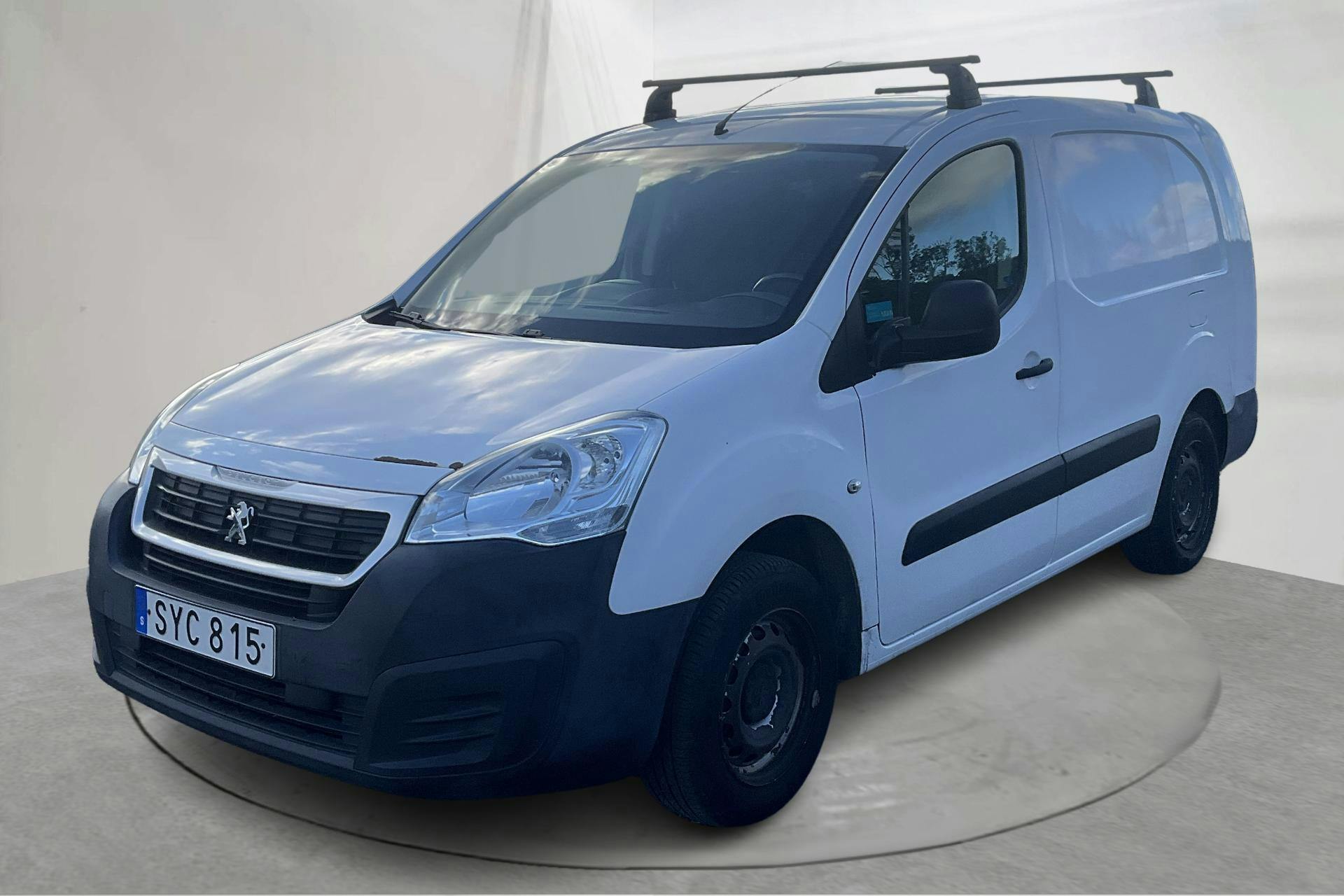 Peugeot Partner 1.6 BlueHDI Skåp (100hk) - 12 258 mil - Manuell - vit - 2016
