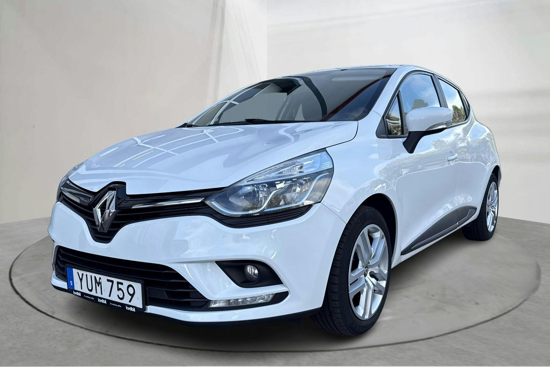 Renault Clio IV 1.2 16V 5dr (75hk) - 90 120 km - Manuaalinen - valkoinen - 2018