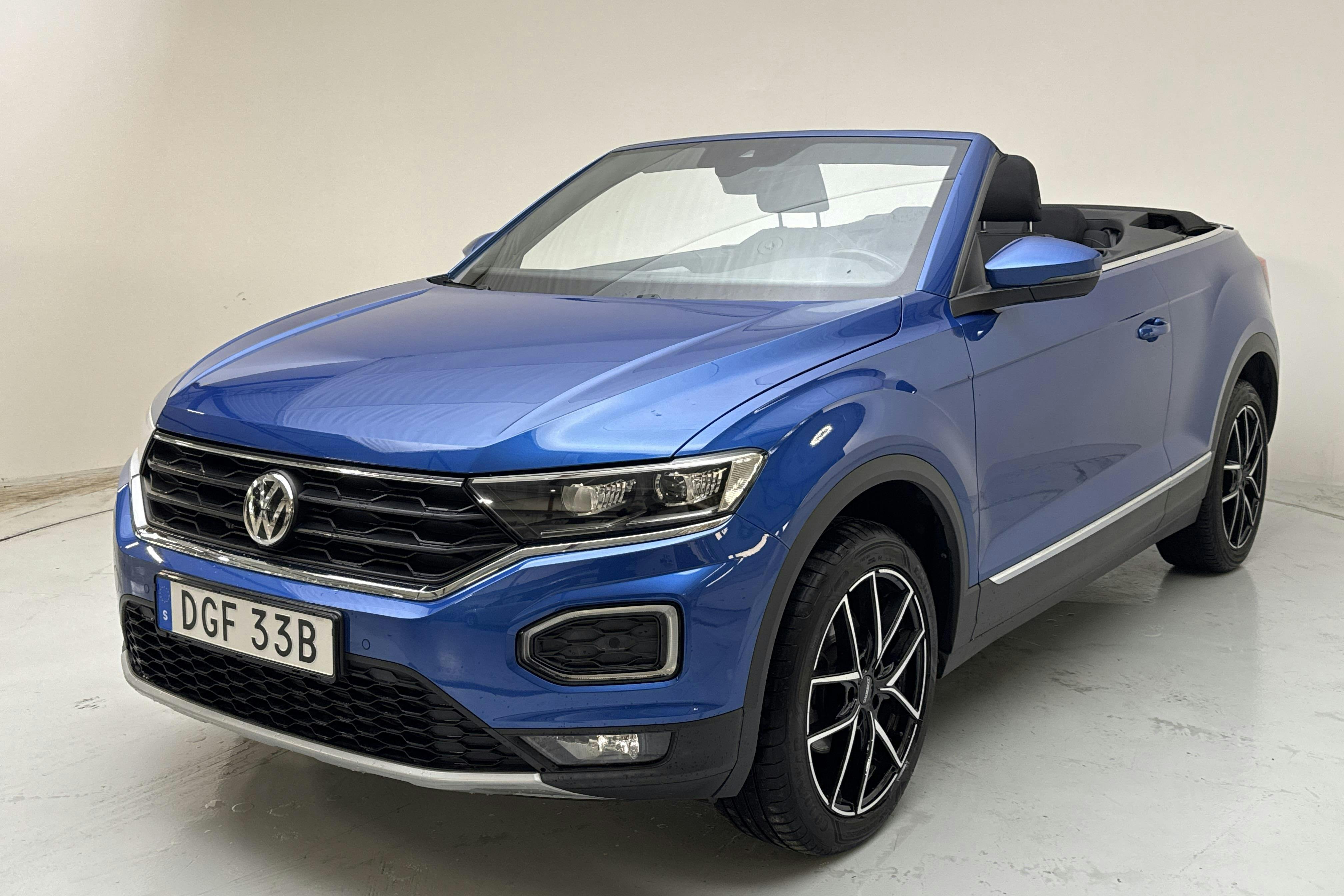 VW T-Roc Cabriolet 1.5 TSI (150hk) - 43 800 km - Automatic - blue - 2020