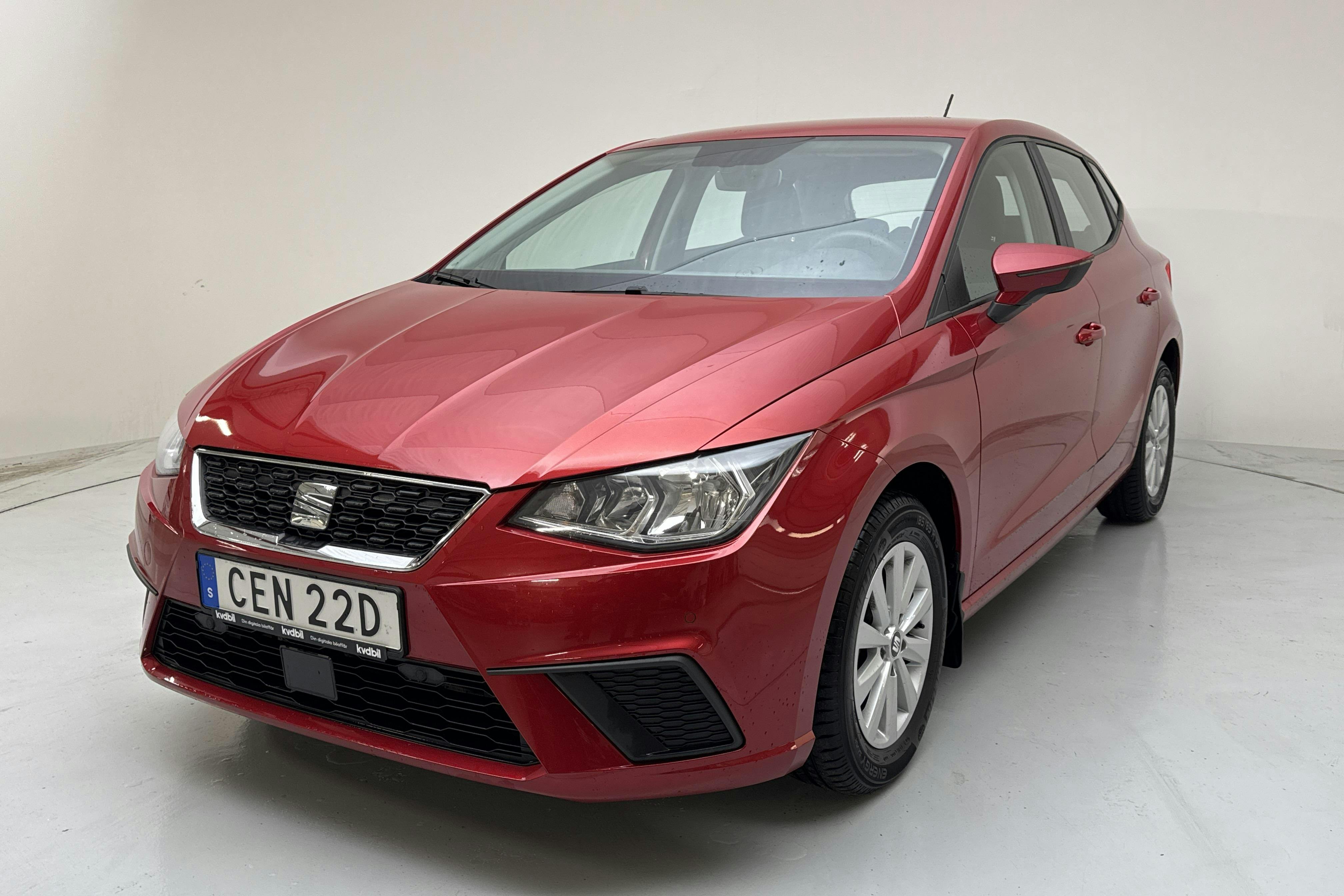 Seat Ibiza 1.0 MPI 5dr (80hk) - 3 078 mil - Manuell - röd - 2019