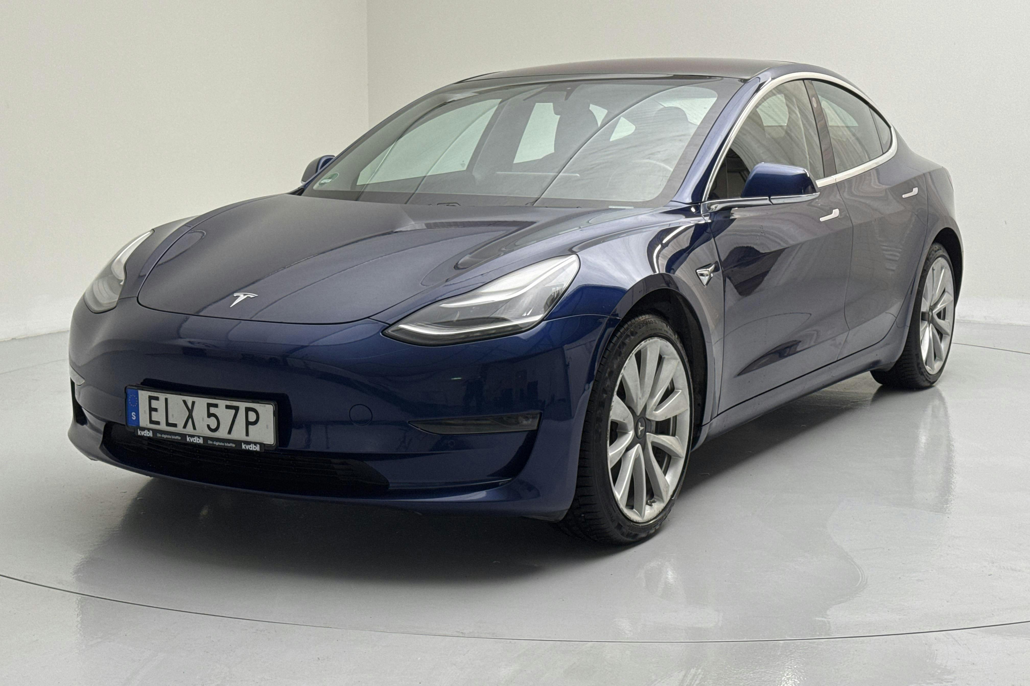 Tesla Model 3 Long Range Dual Motor AWD - 148 850 km - Automatyczna - niebieski - 2019