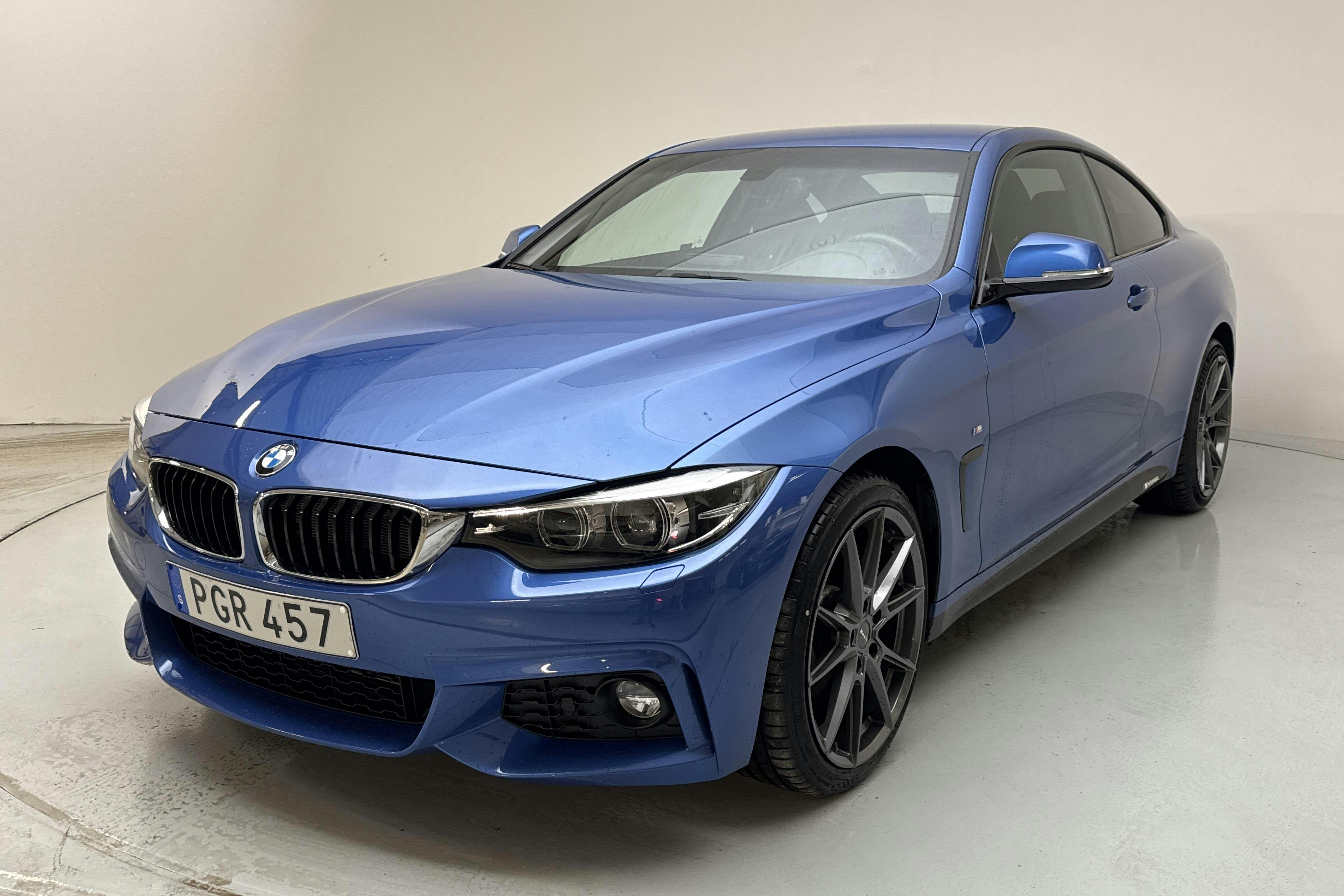BMW 440i xDrive Coupé, F32 (360hk) - 52 180 km - Käsitsi - sinine - 2018
