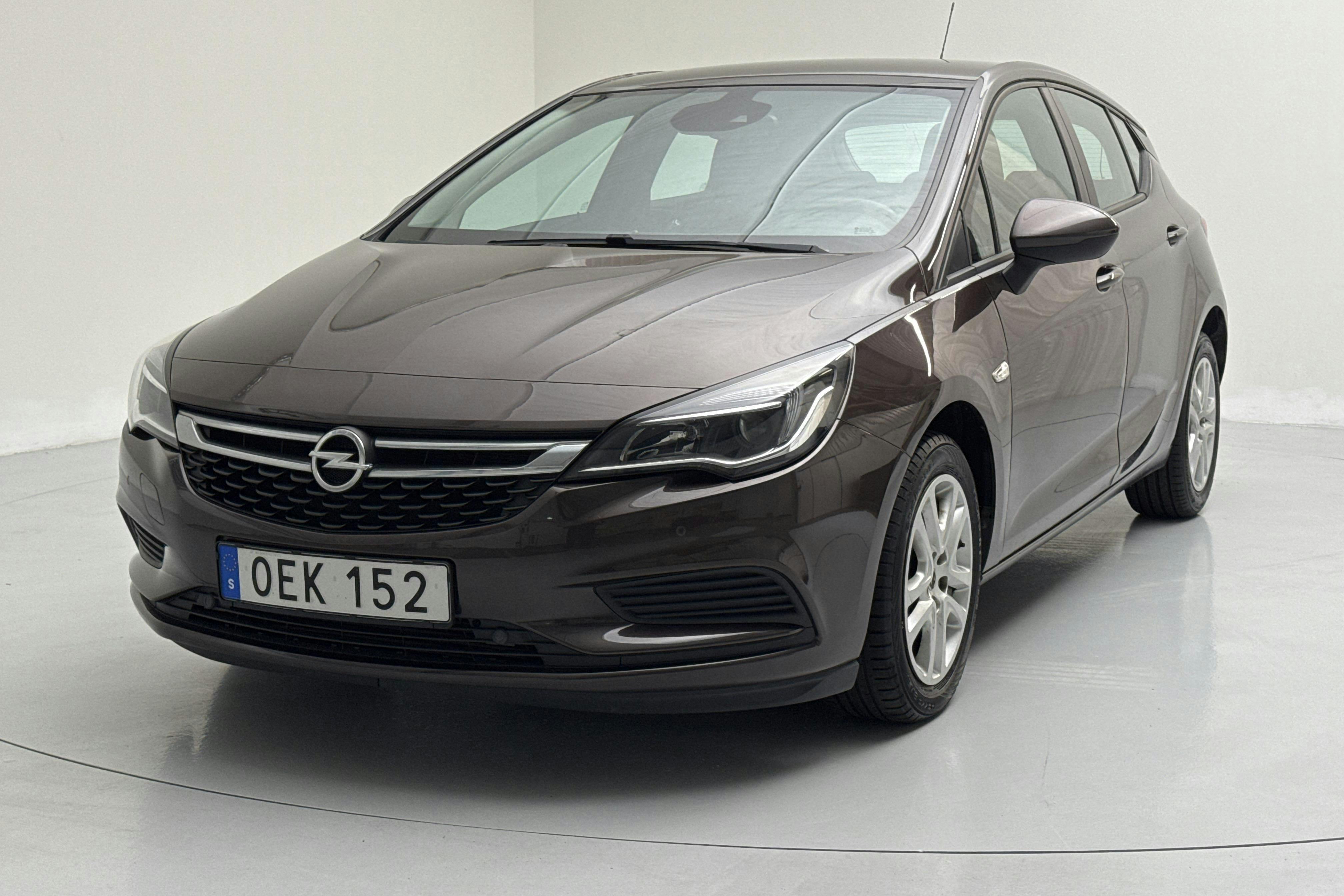 Opel Astra 1.4 Turbo ECOTEC 5dr (125hk) - 92 670 km - Manual - brown - 2016