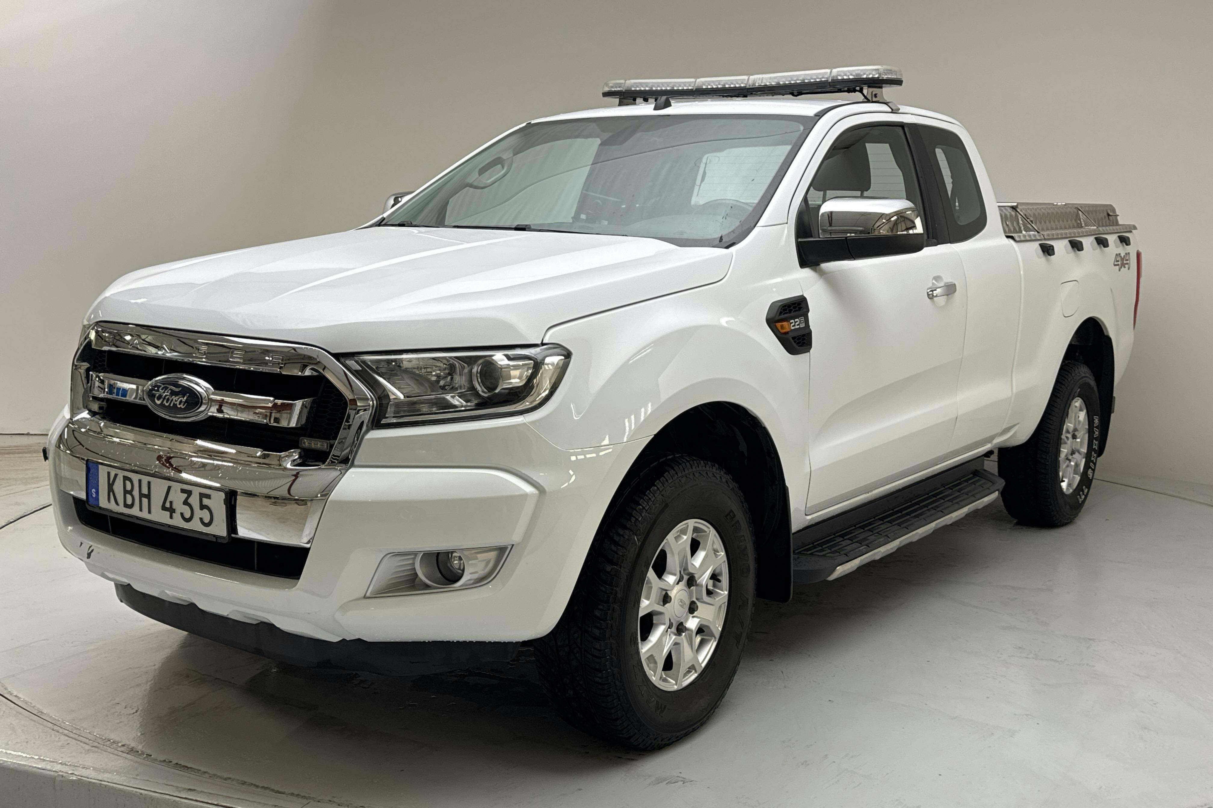 Ford Ranger 2.2 TDCi 4WD (160hk) - 92 280 km - Manual - white - 2017