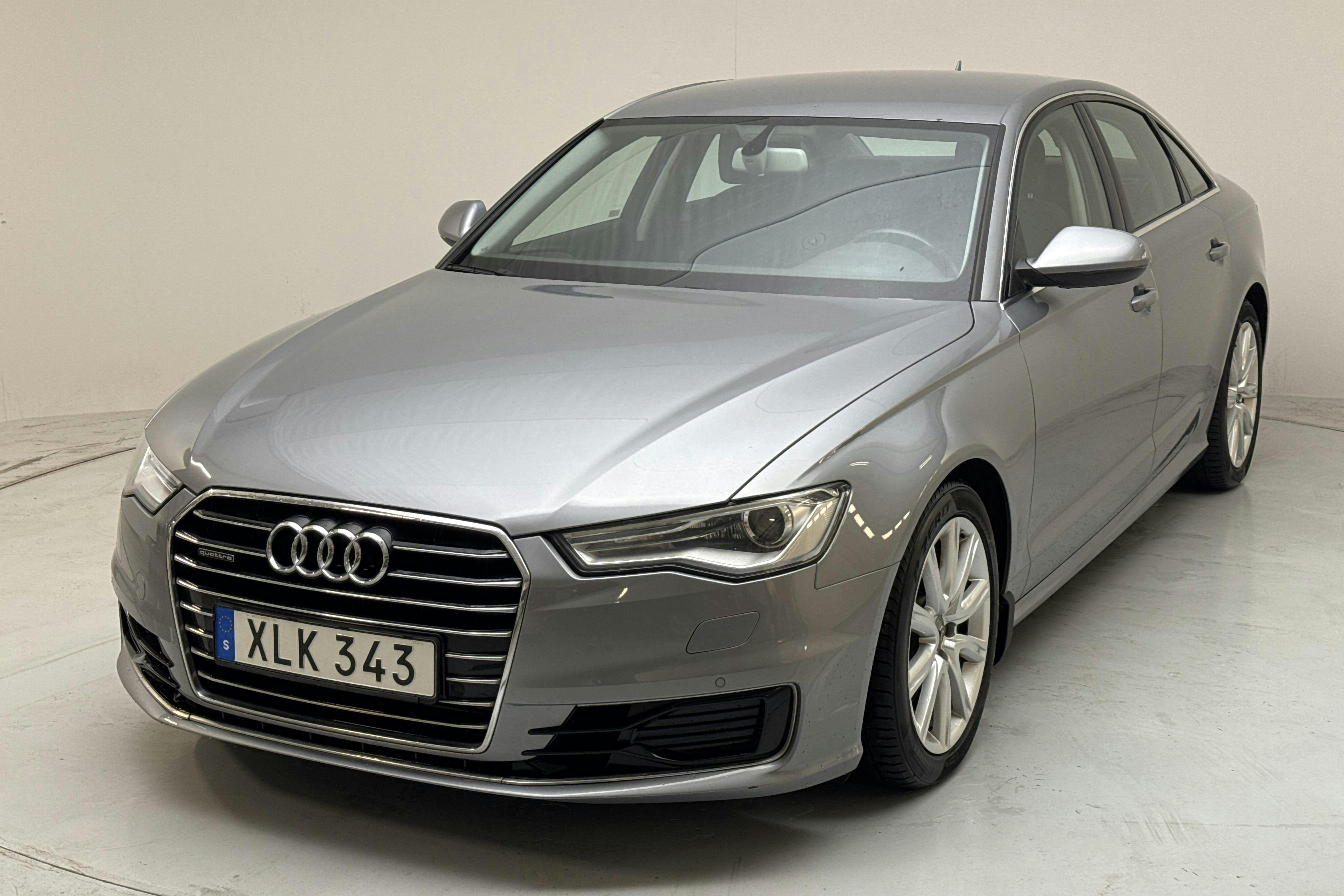 Audi A6 3.0 TDI quattro (218hk) - 184 860 km - Automatyczna - szary - 2015