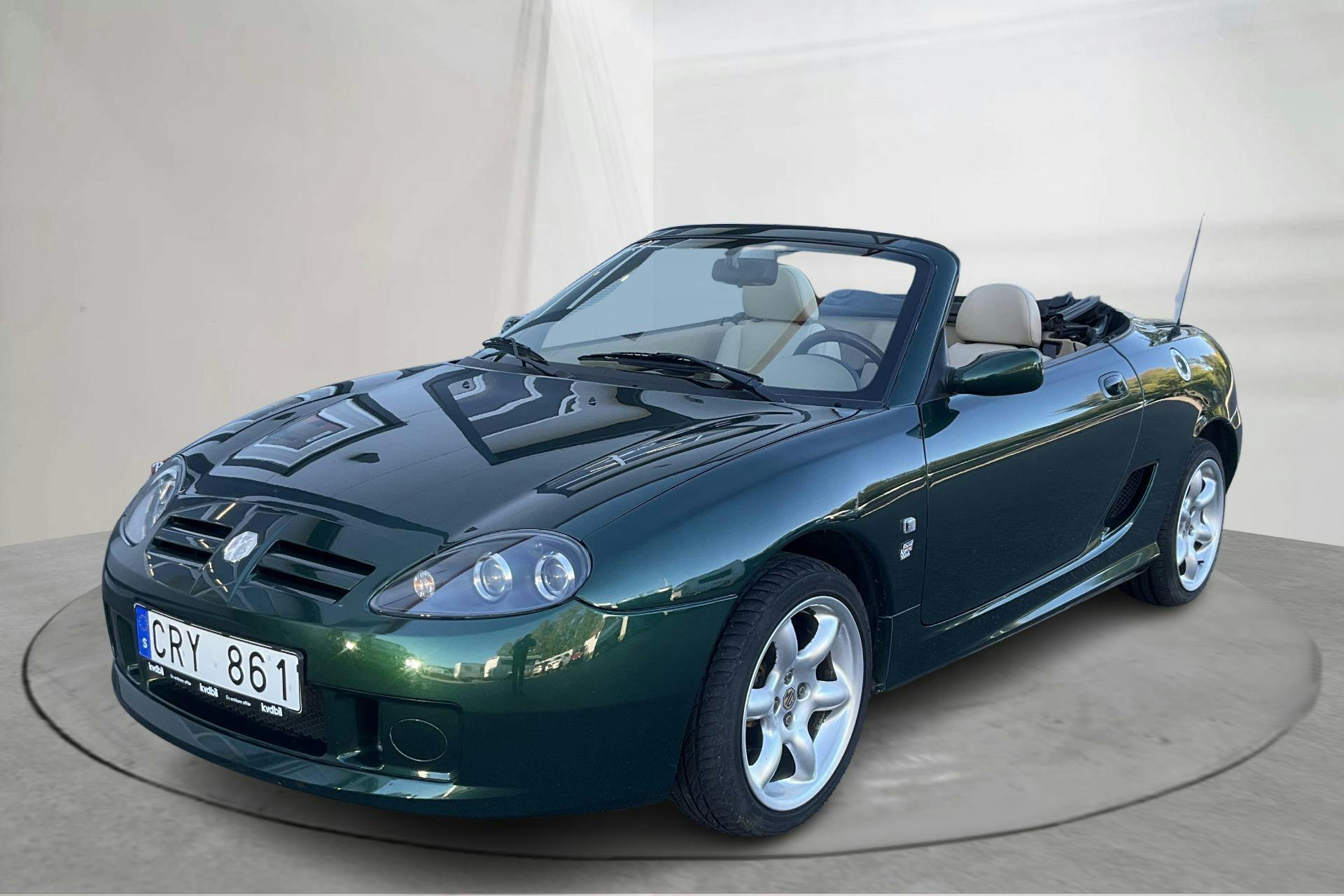 MG TF TF 135 1.8 MPi (136hk) - 117 540 km - Käsitsi - Dark Green - 2002