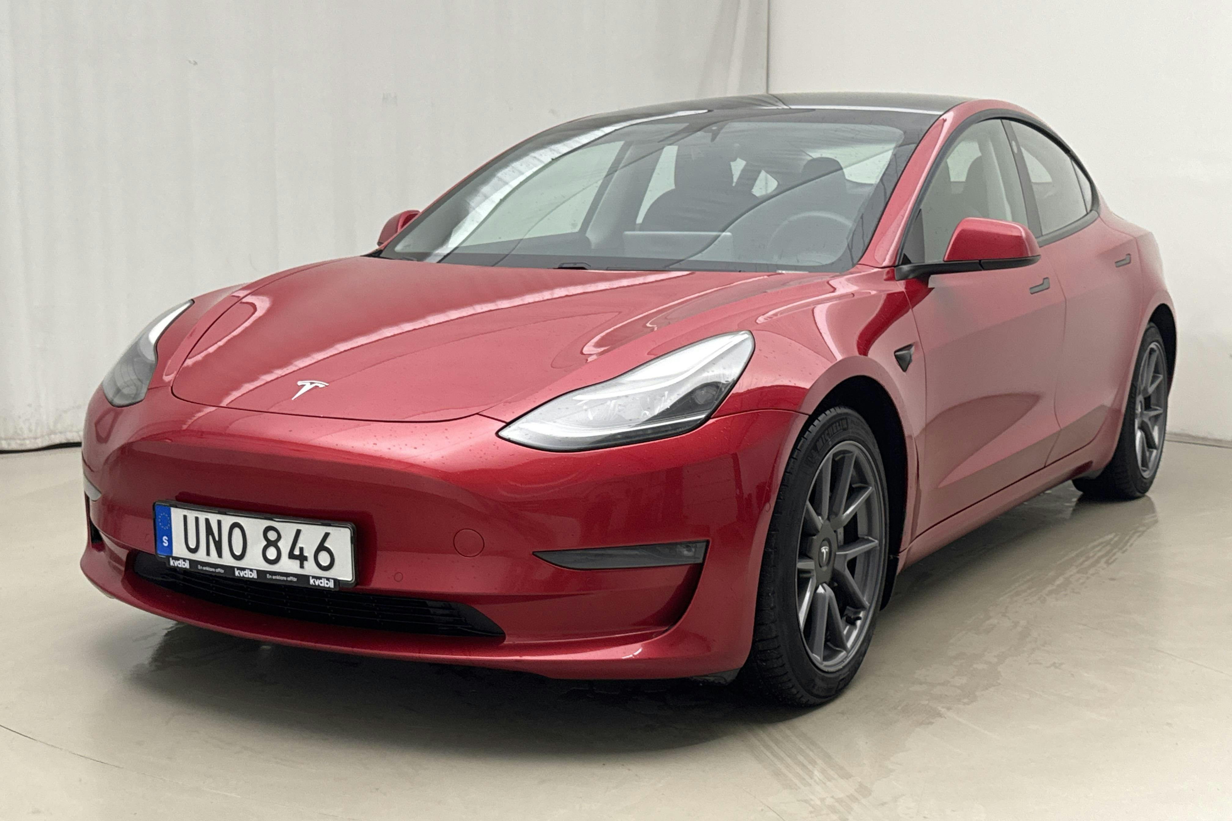 Tesla Model 3 Long Range Dual Motor AWD - 79 750 km - Automatyczna - czerwony - 2021