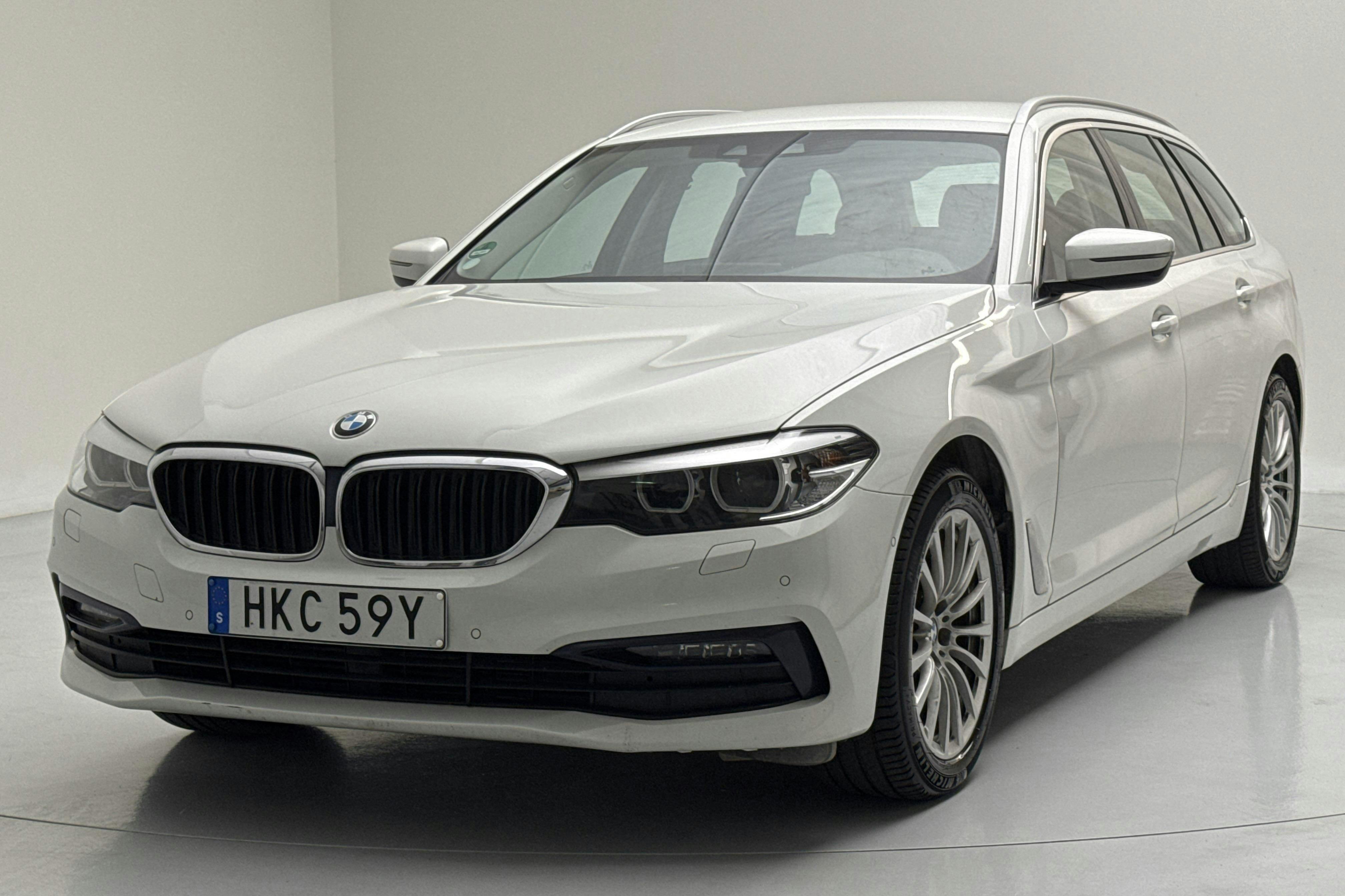 BMW 520d xDrive Touring, G31 (190hk) - 107 740 km - Automaatne - valge - 2019