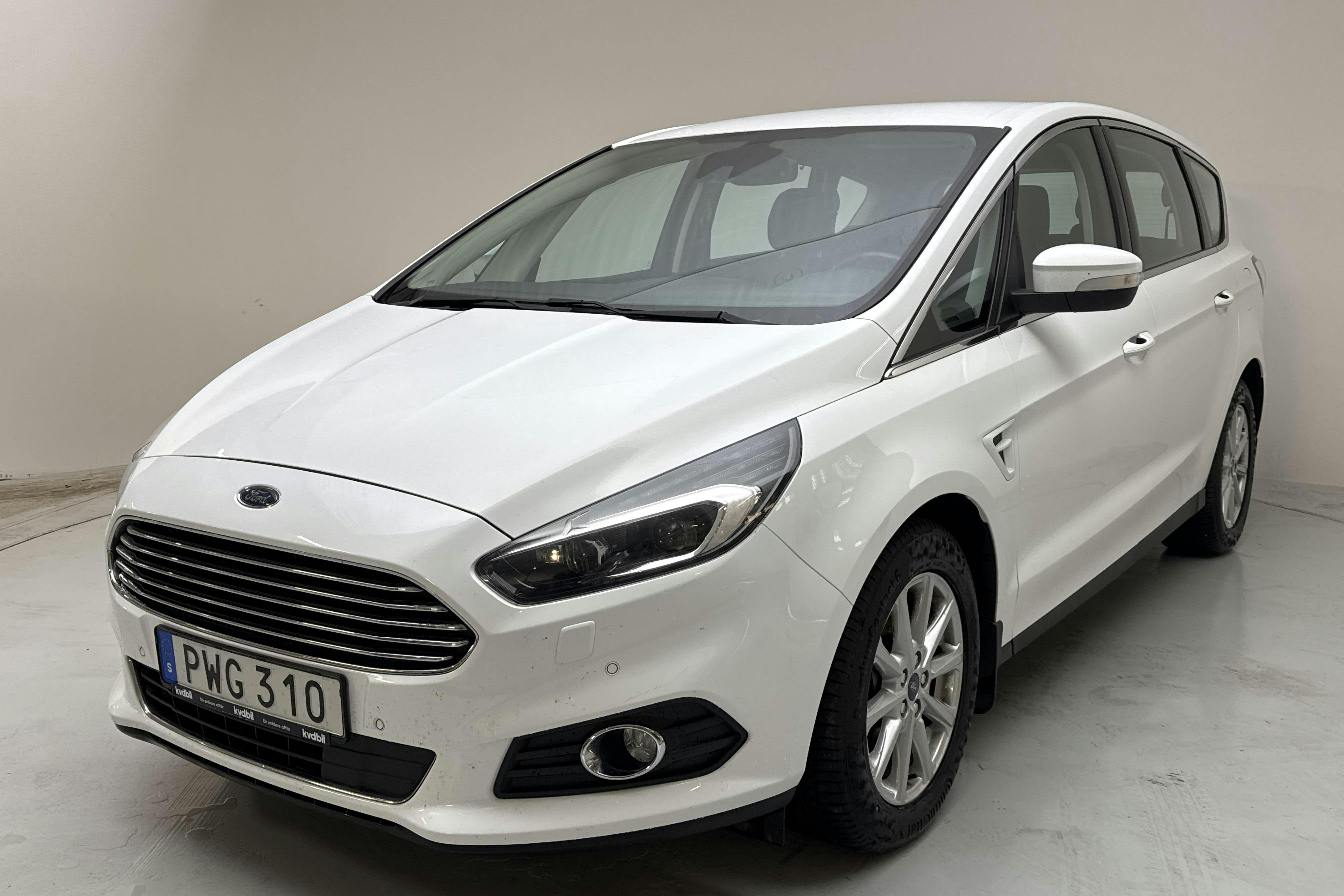 Ford S-MAX 2.0 TDCi AWD (180hk) - 122 480 km - Automatic - white - 2016